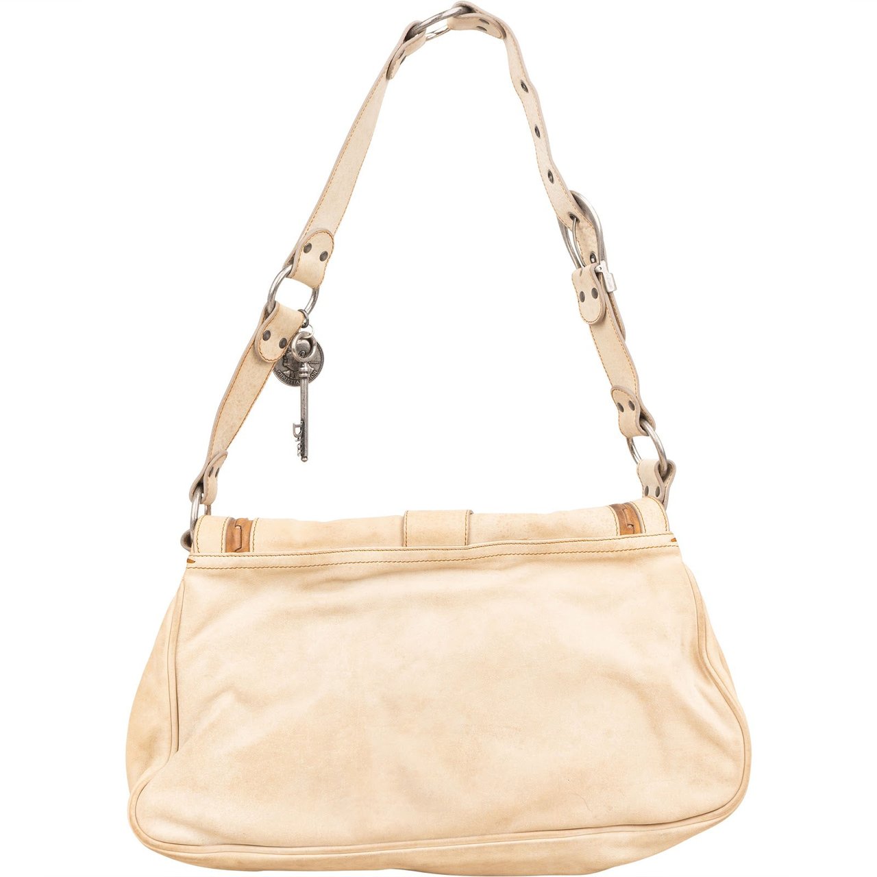Dior Christian Dior Leather Gaucho Saddle Shoulder Bag Divers