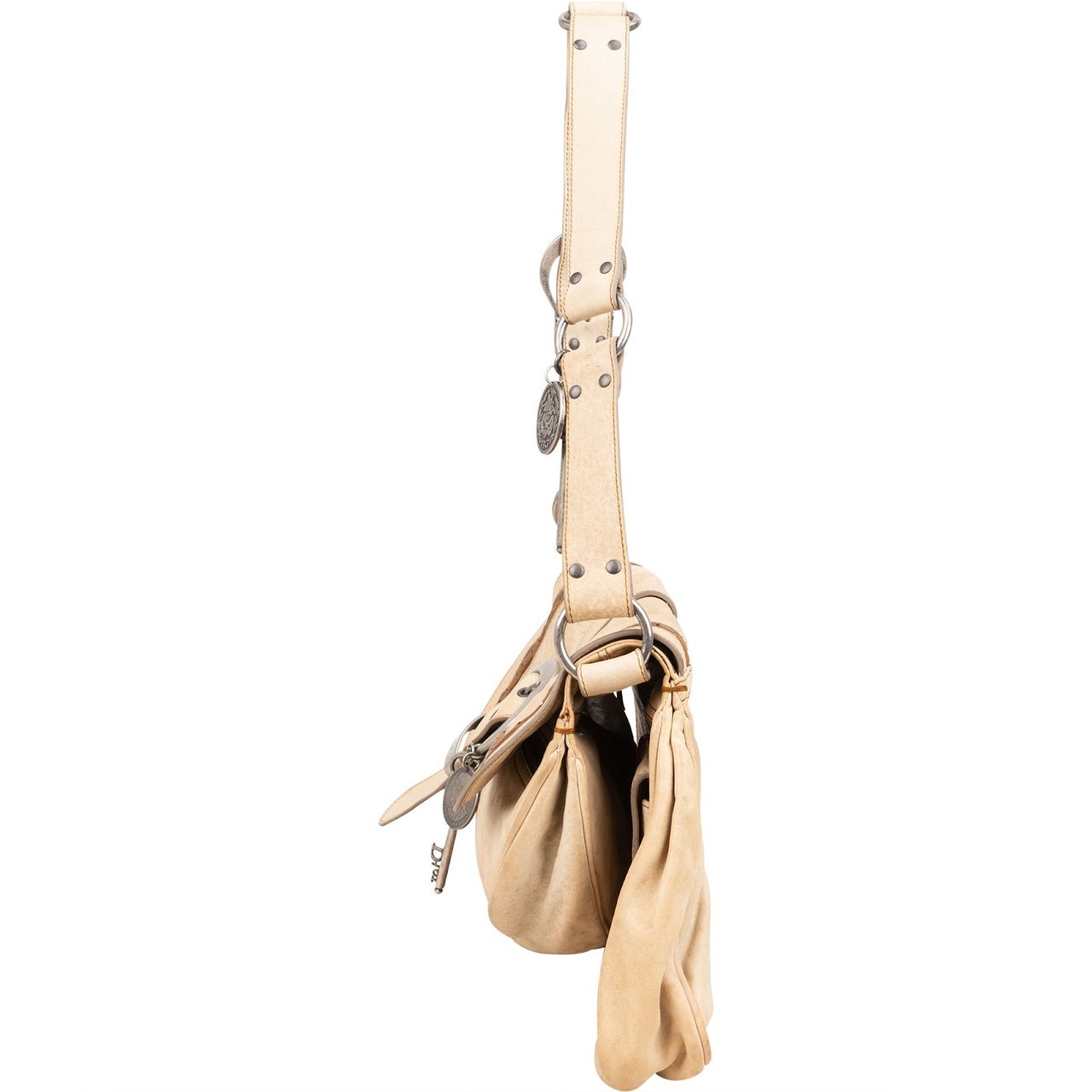 Dior Christian Dior Leather Gaucho Saddle Shoulder Bag Divers