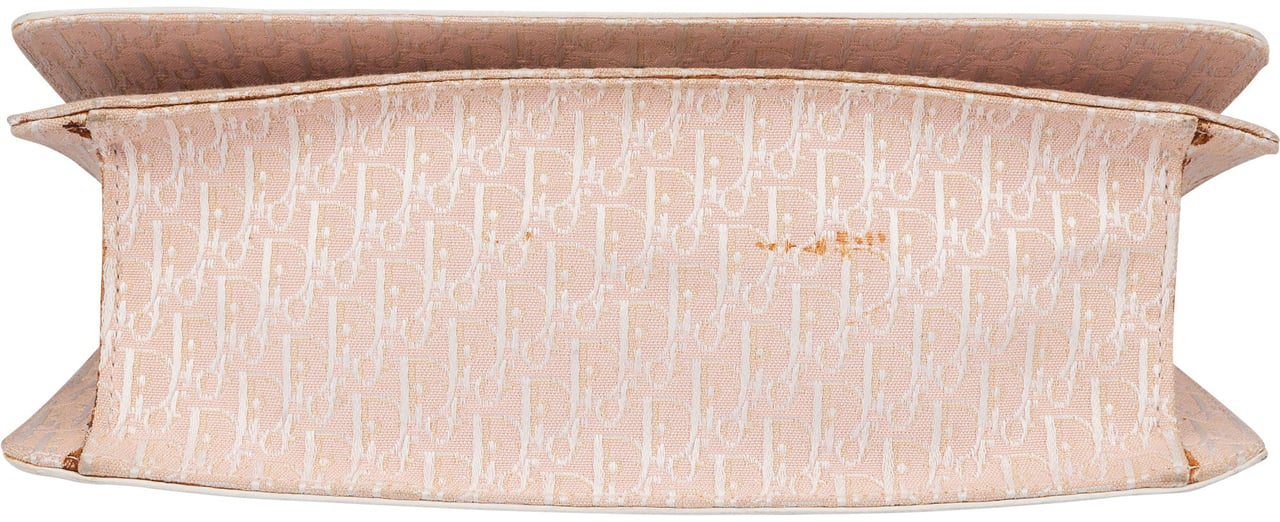 Dior Christian Dior Mini Trotter Monogram Special D Pendant Handbag Roze
