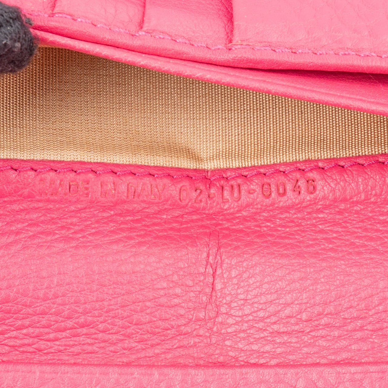 Dior Christian Dior Trotter Monogram Canvas Pink Wallet Bruin