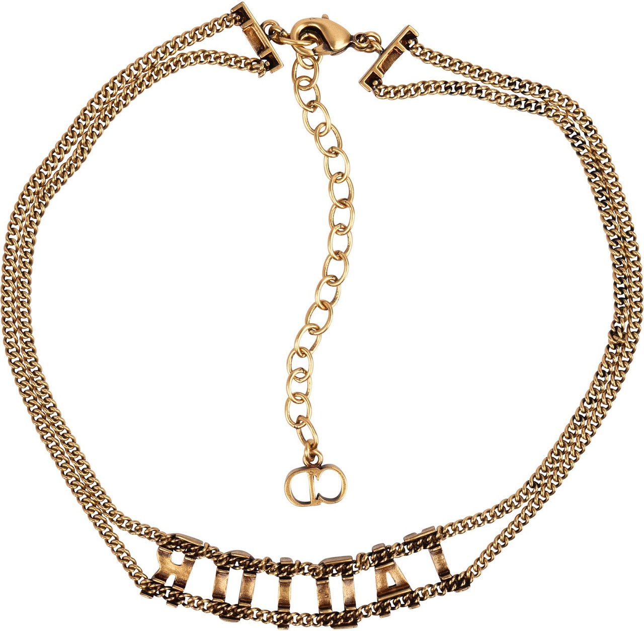 Dior J'adior Choker Necklace Goud