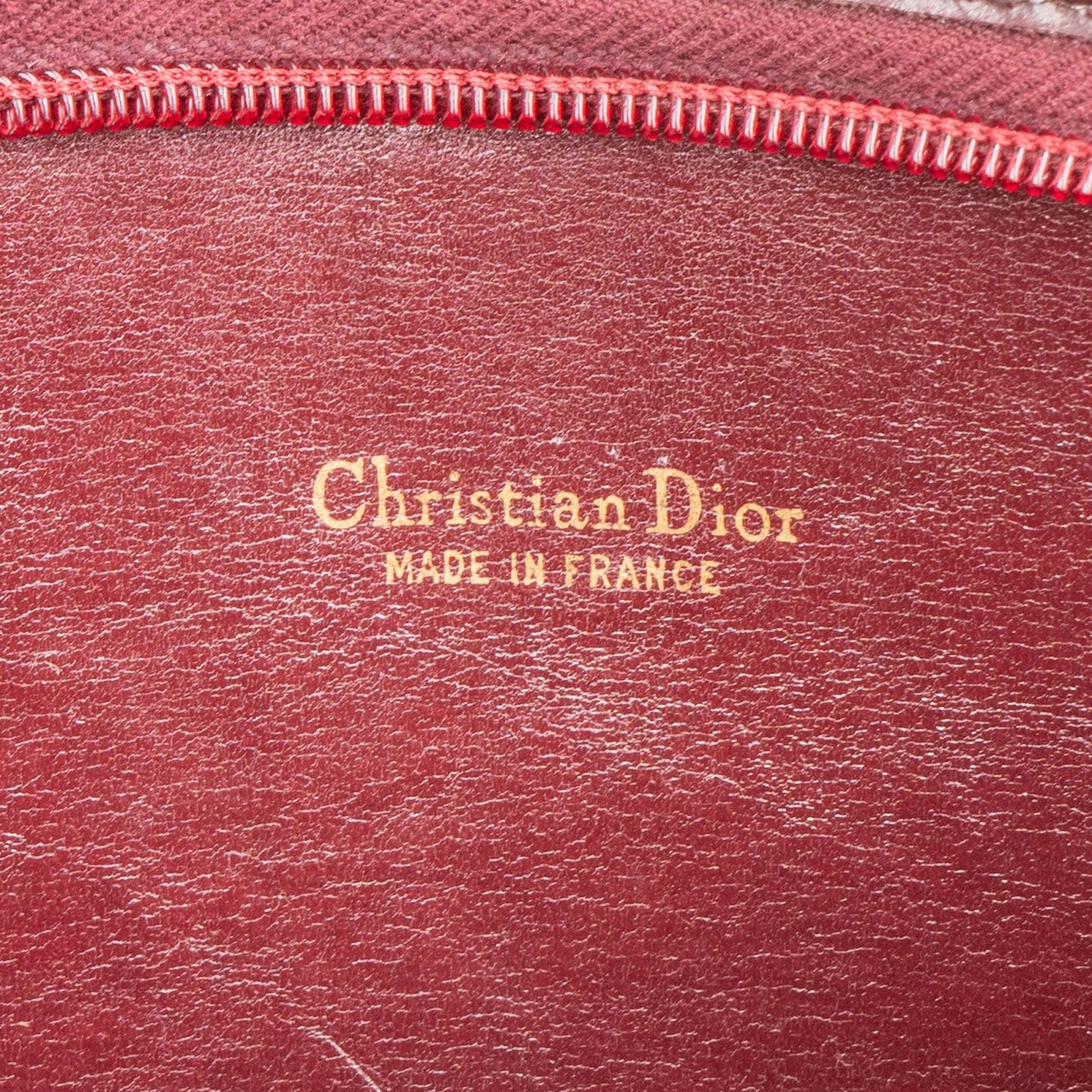 Dior Christian Dior Trotter Monogram Canvas Shoulder Bag Bruin