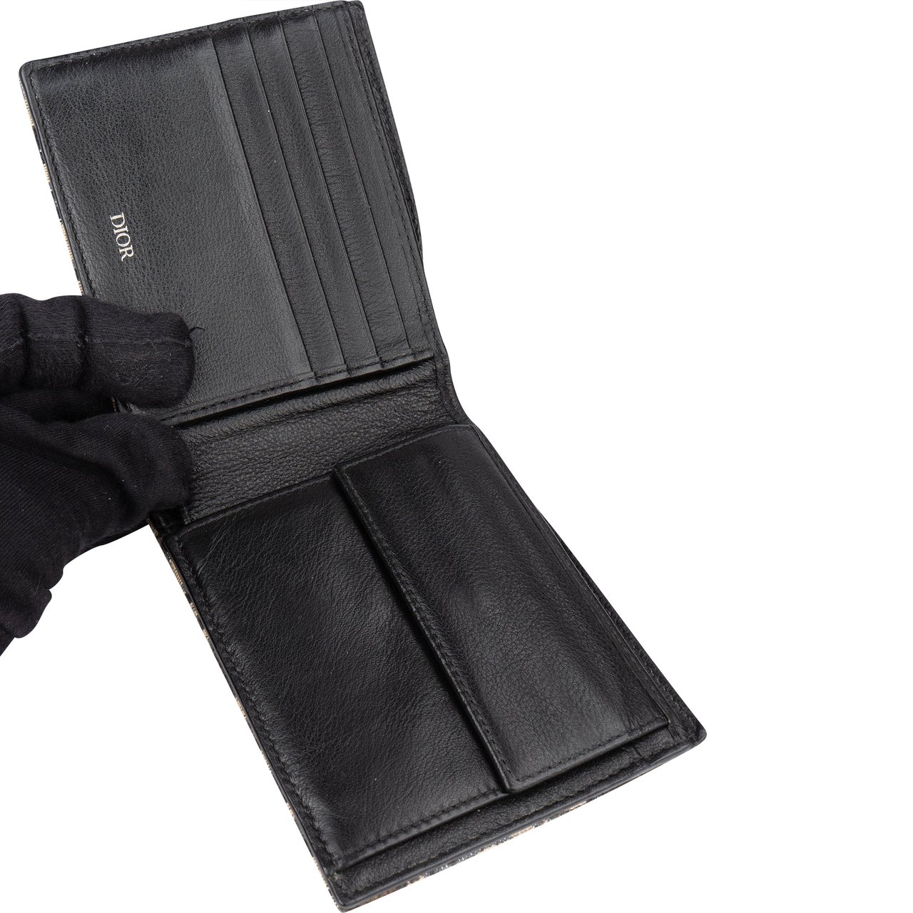 Dior Christian Dior Trotter Monogram Wallet Divers