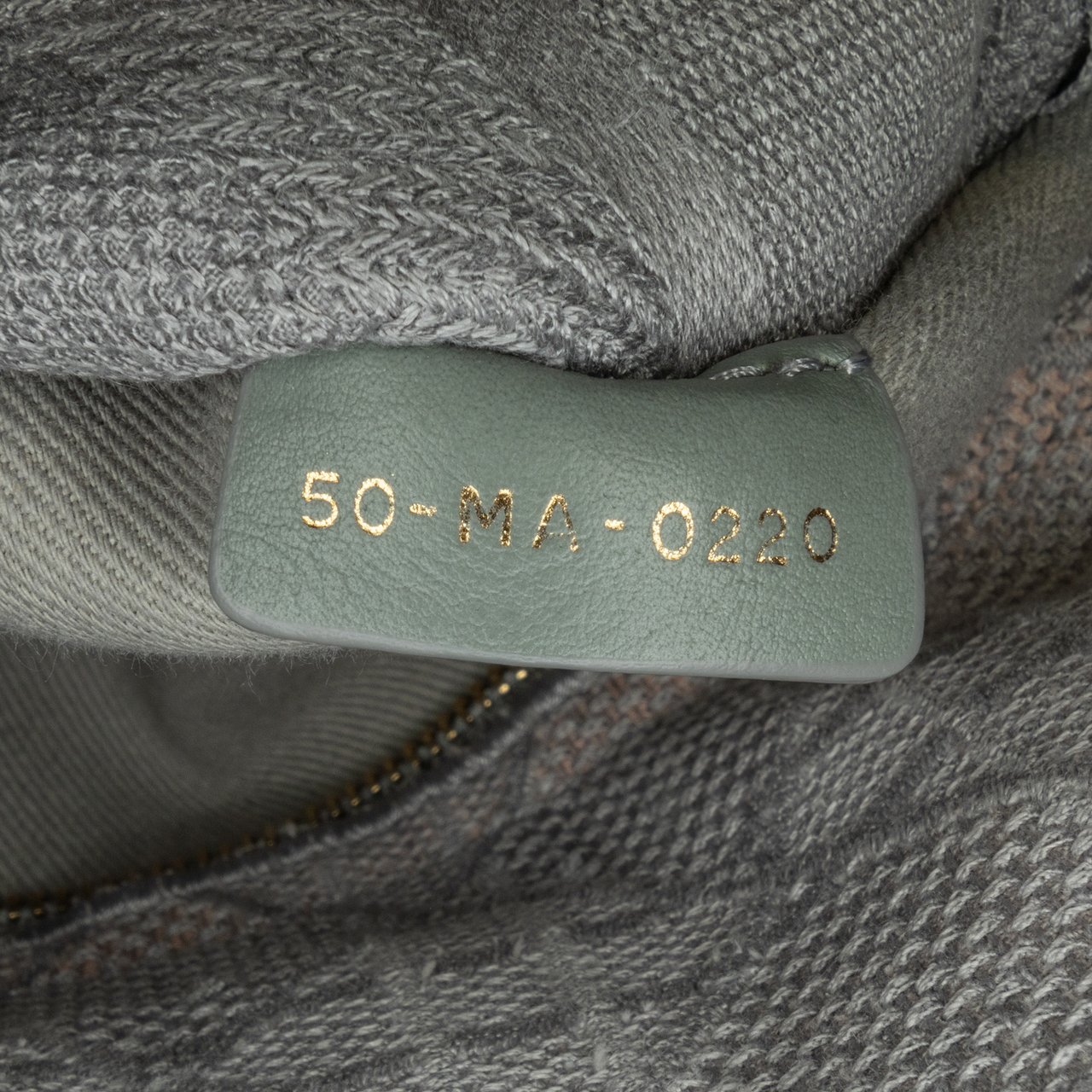 Dior Medium Canvas Cannage Lady D Lite Grijs