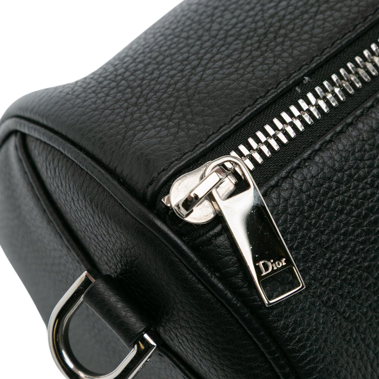 Dior Leather Atelier Roller Crossbody Zwart
