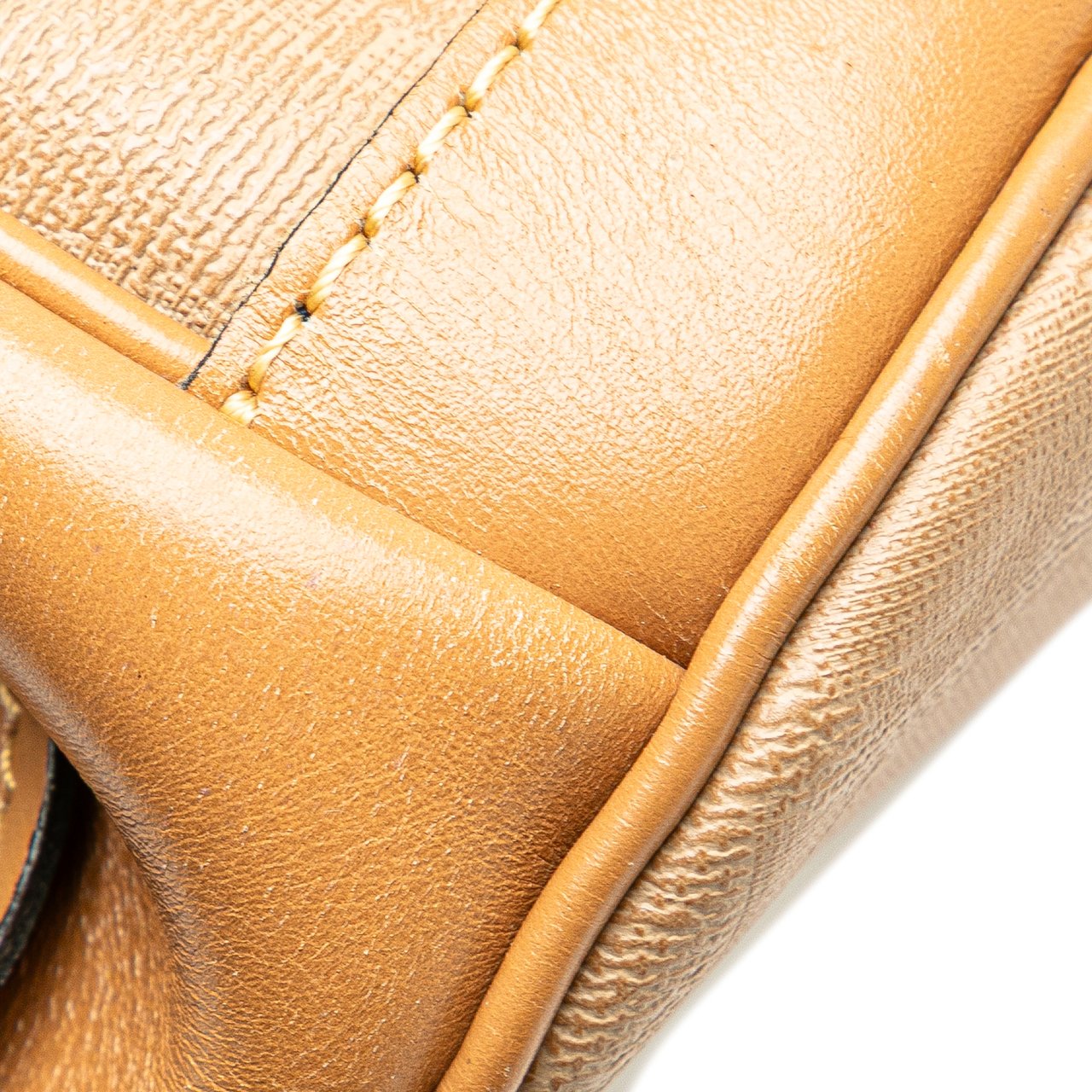 Dior Coated Canvas and Leather Cosmetic Pouch Bruin