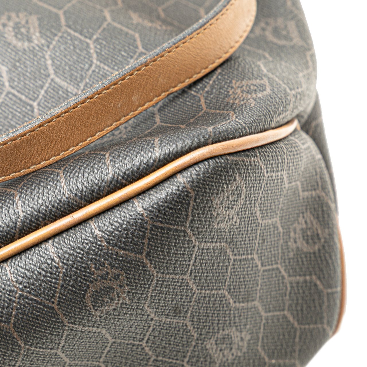 Dior Honeycomb Coated Canvas Tote Zwart