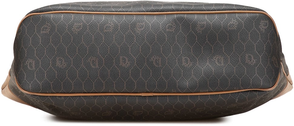 Dior Honeycomb Coated Canvas Tote Zwart