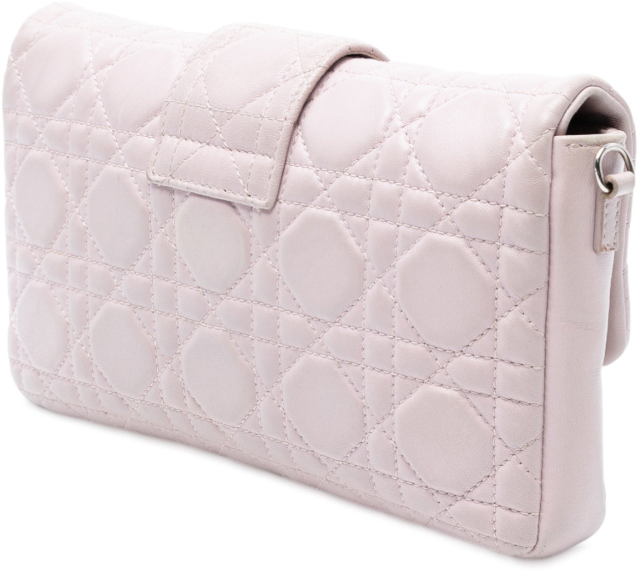 Dior Lambskin Cannage Miss Dior Promenade Flap Roze