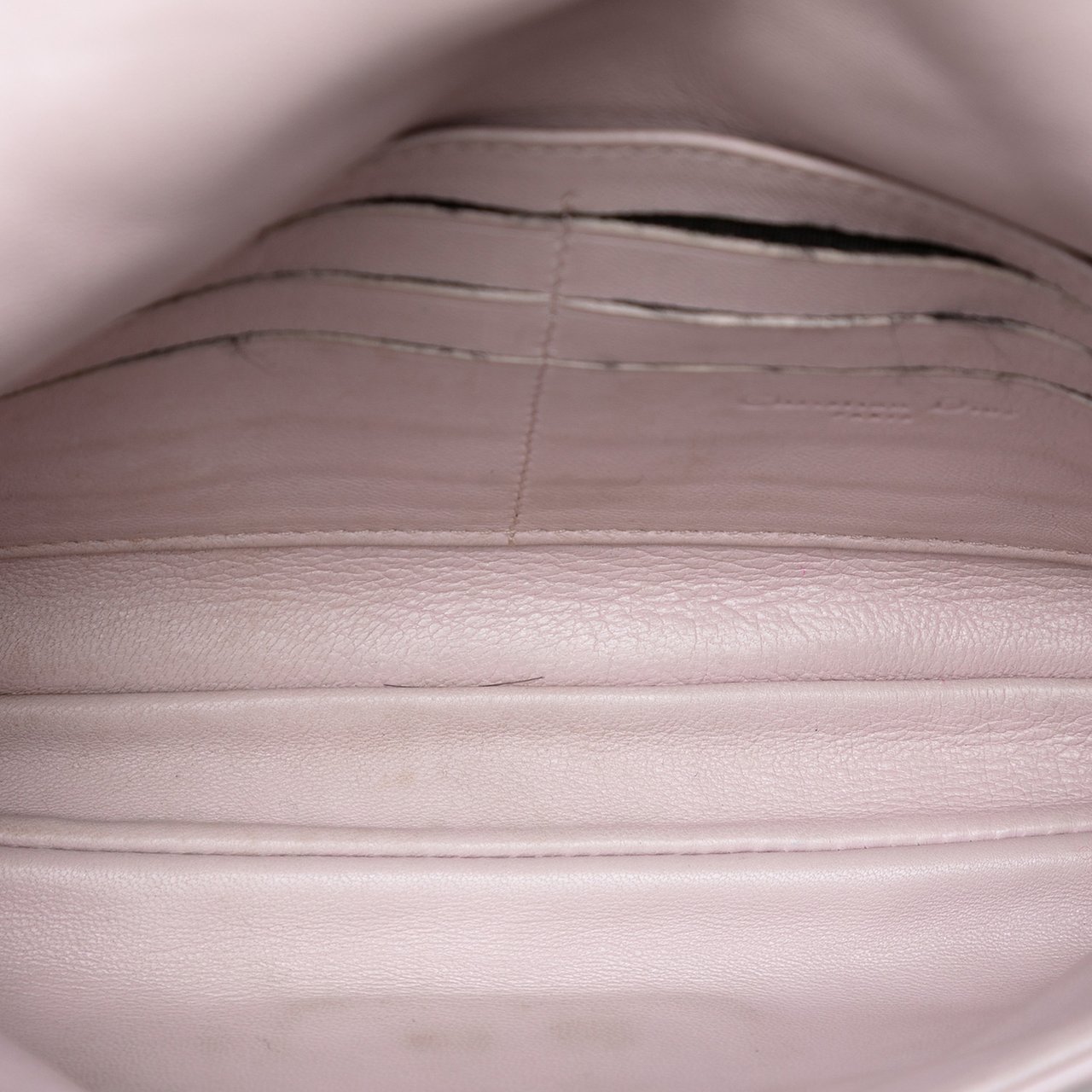 Dior Lambskin Cannage Miss Dior Promenade Flap Roze