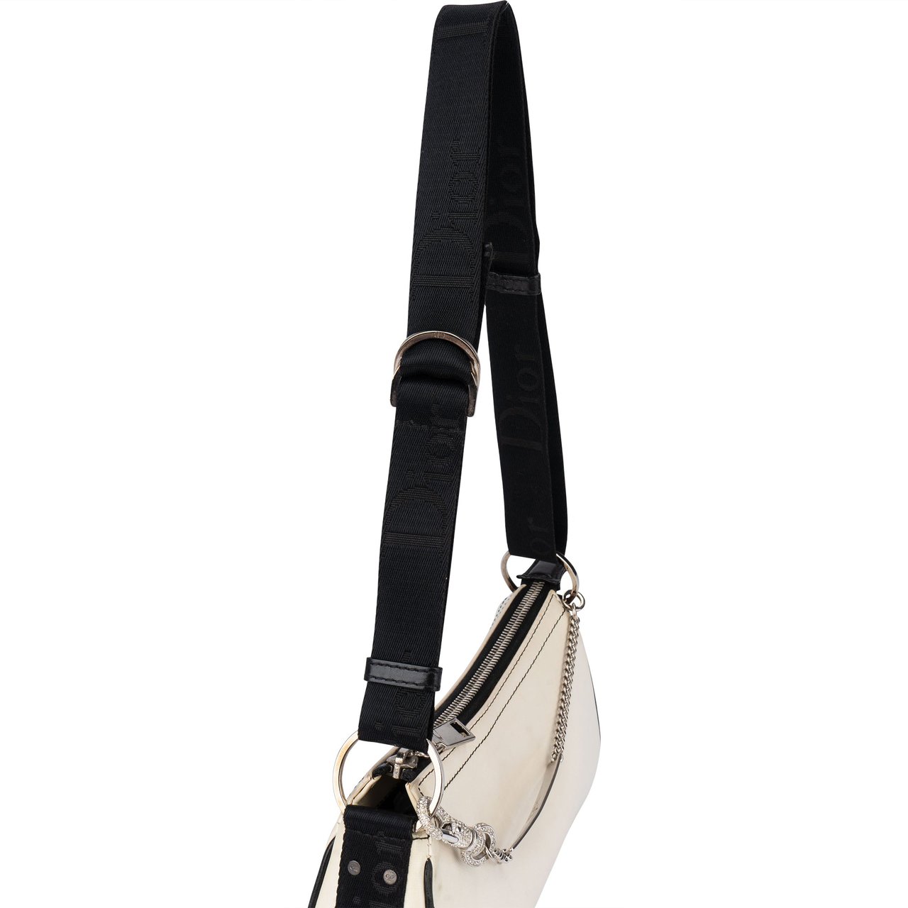 Dior Christian Dior Limited Y2K Crystal Shoulder Bag Wit