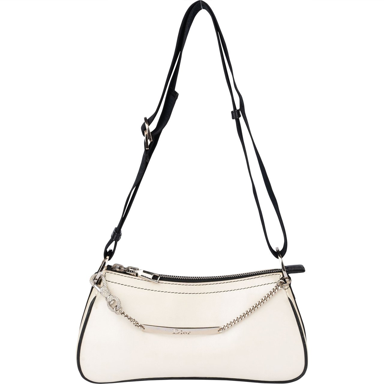 Dior Christian Dior Limited Y2K Crystal Shoulder Bag Wit