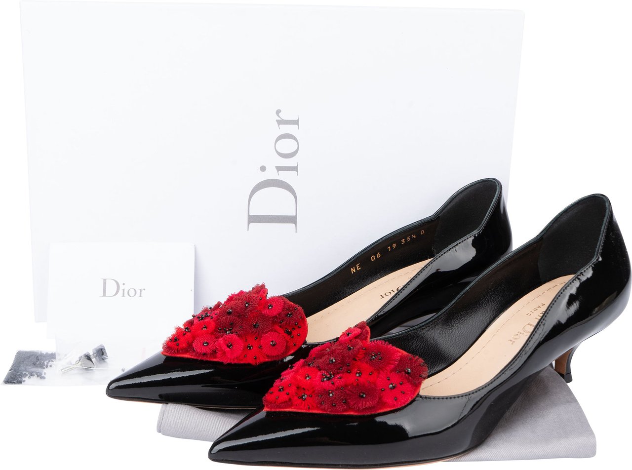Dior Dior Limited Patent Leather Dioramour Heels (35,5) Divers