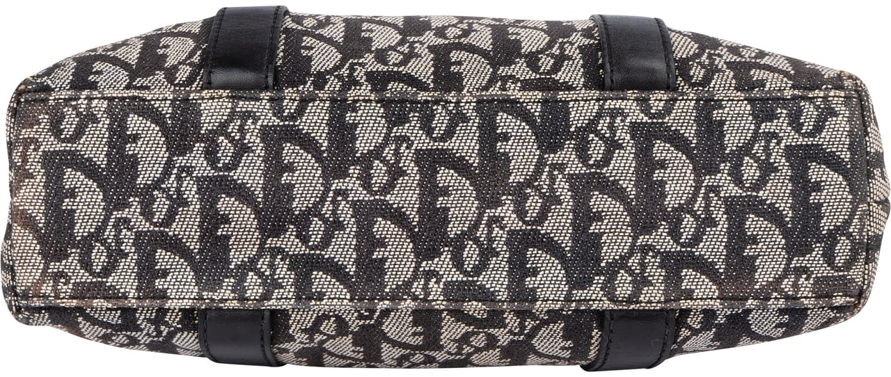 Dior Christian Dior Trotter Monogram Handbag Zwart