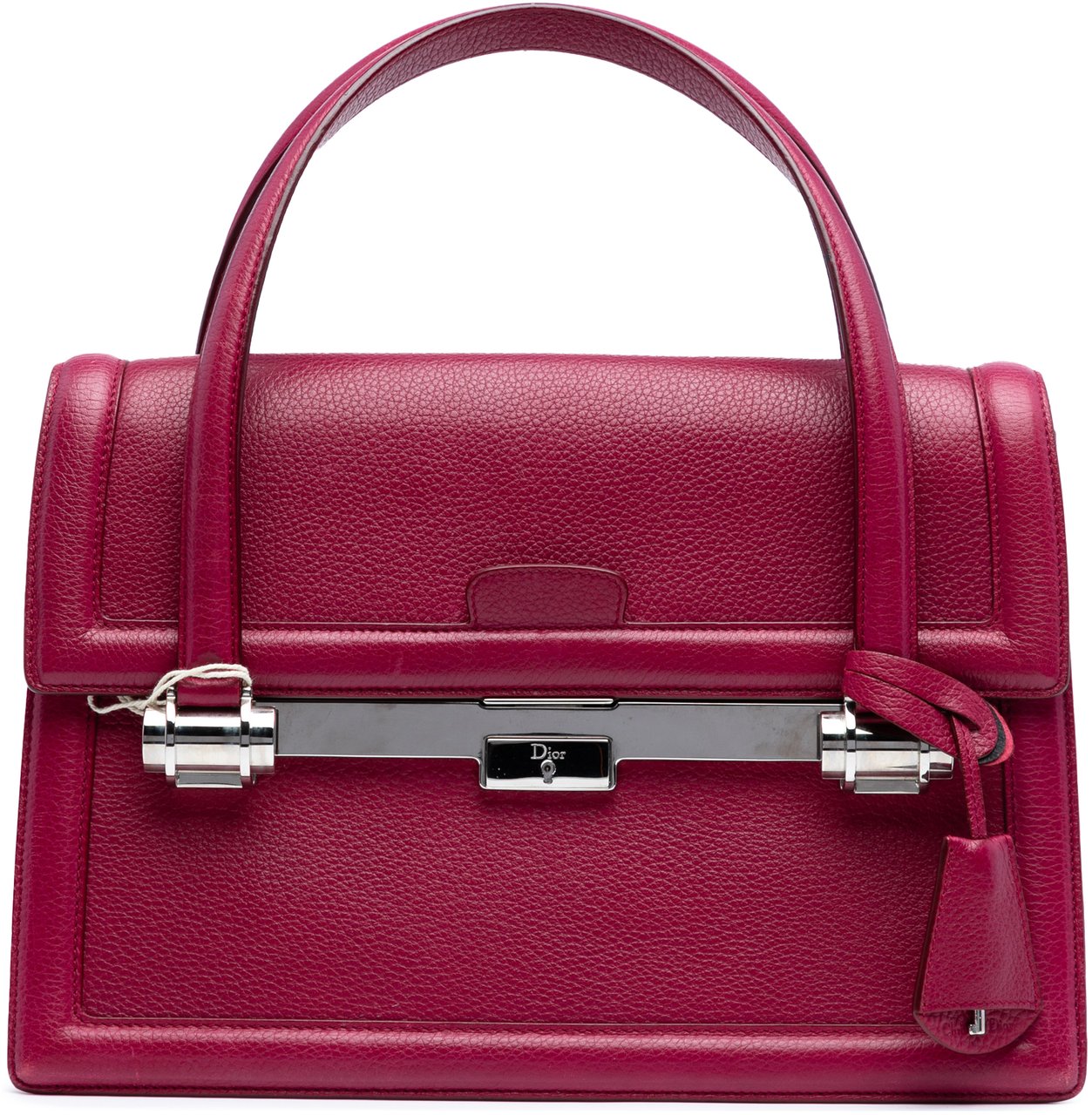 Dior Leather Mitzah Handbag Roze