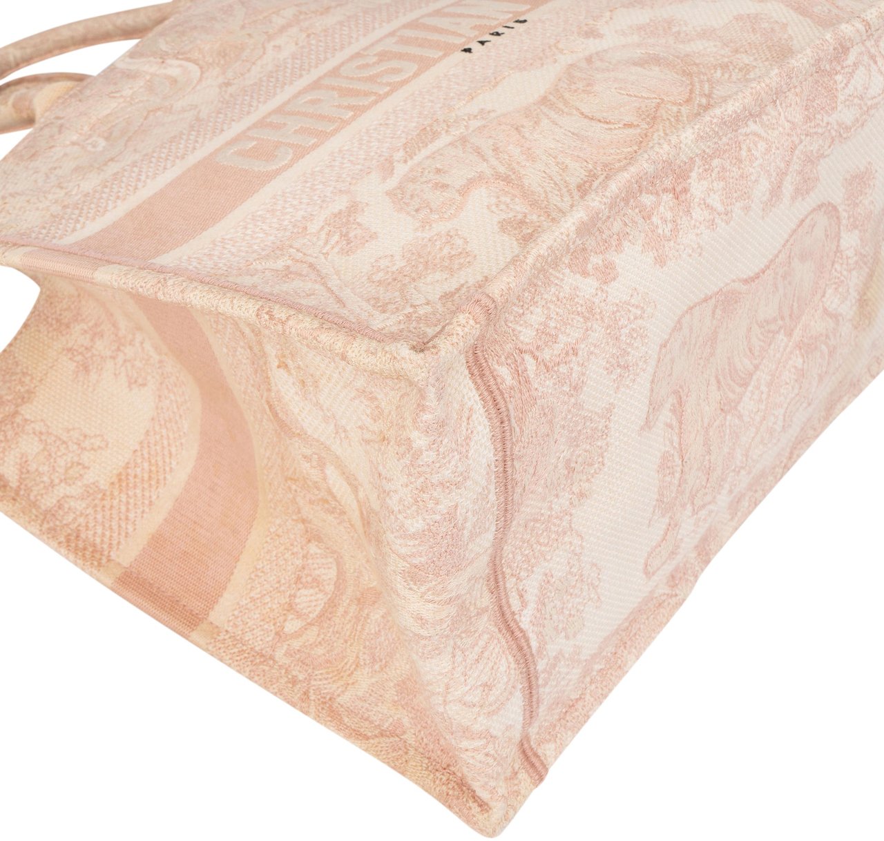 Dior Christian Dior Rose Dioriviera Medium Book Tote Handbag Roze