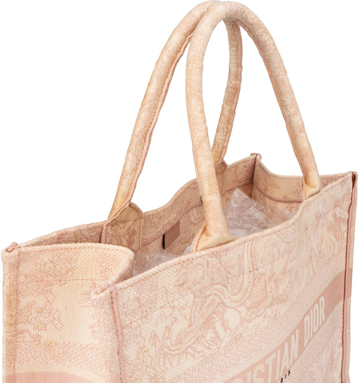 Dior Christian Dior Rose Dioriviera Medium Book Tote Handbag Roze