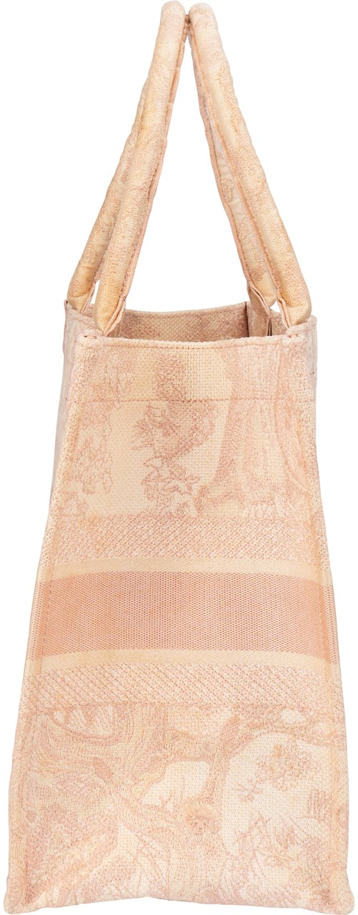 Dior Christian Dior Rose Dioriviera Medium Book Tote Handbag Roze