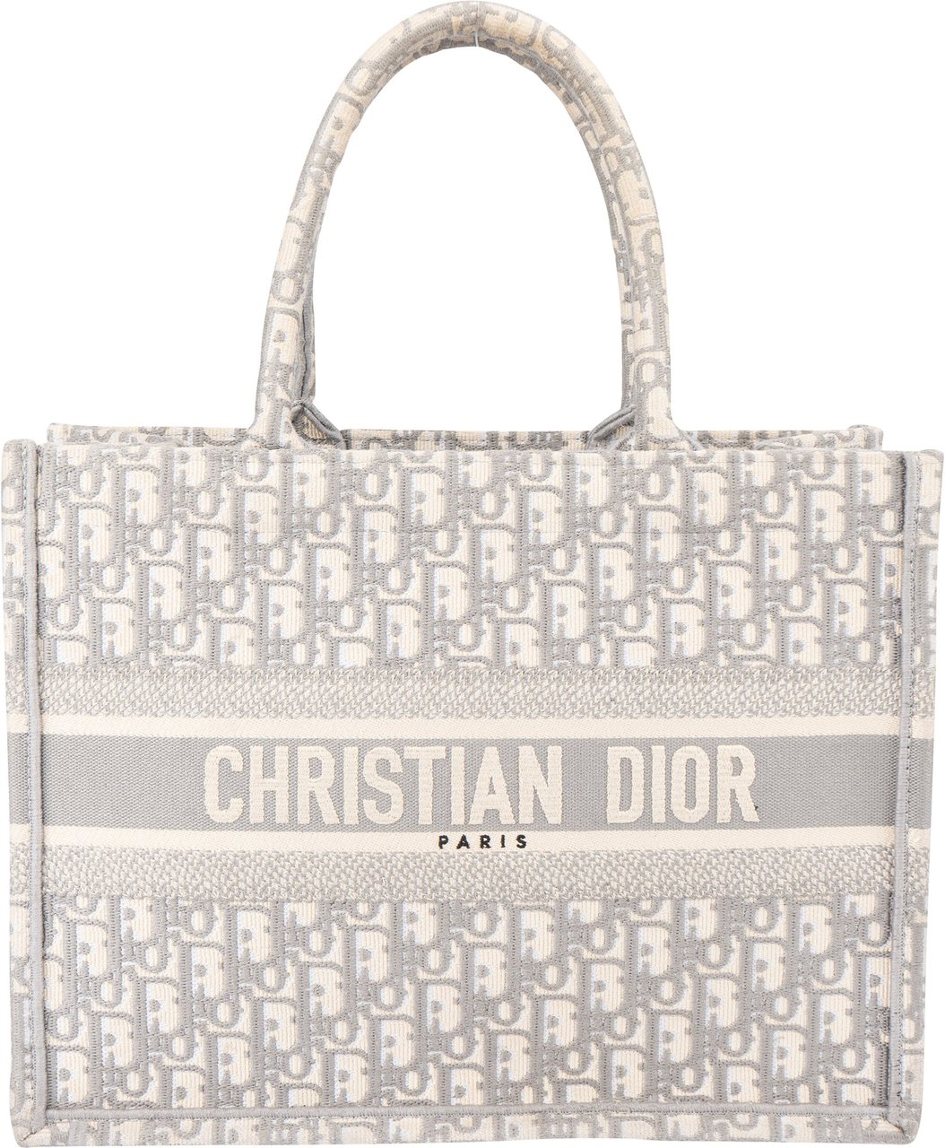 Dior Christian Dior Trotter Monogram Small Bookt Tote Handbag Divers