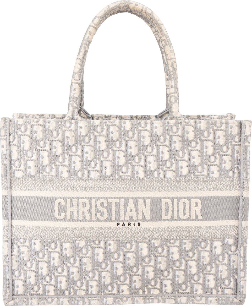 Dior Christian Dior Trotter Monogram Small Book Tote Handbag Divers