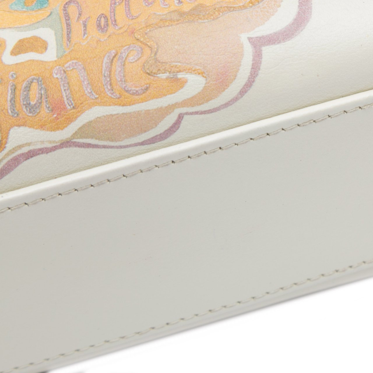 Dior DiorAmour Niki De Saint Phalle Mini Calfskin Lady Dior Wit