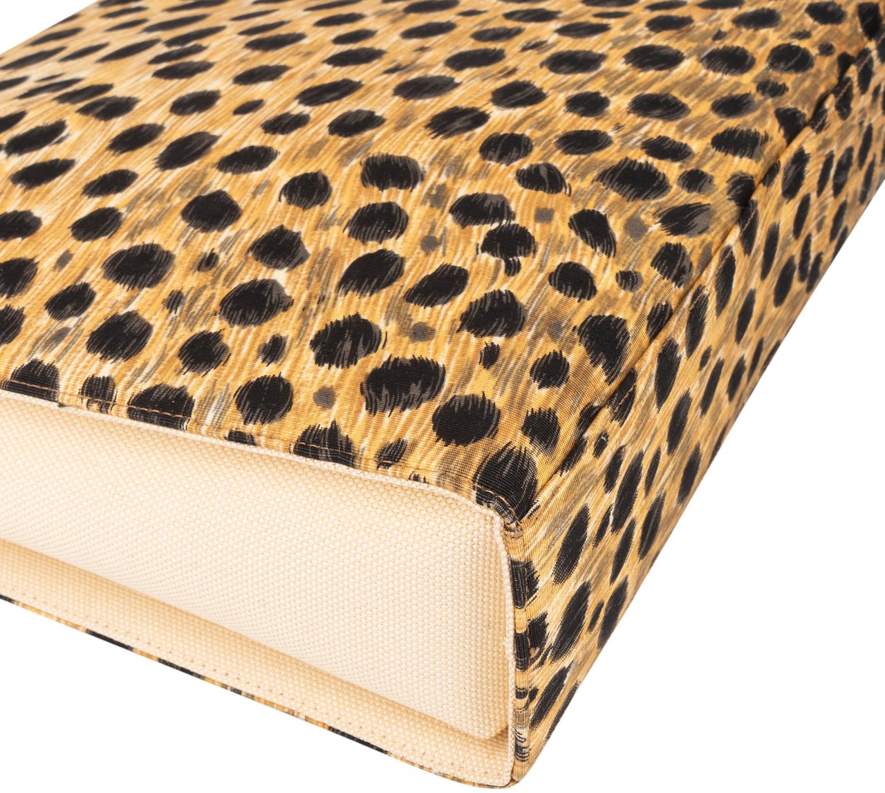 Dior Christian Dior Limited Leopard Print Lady Dior Shoulder Bag Beige