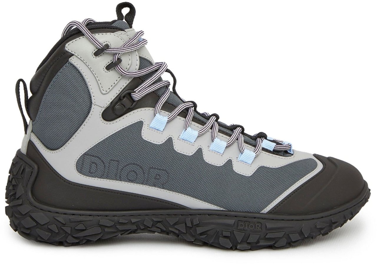 Dior Dior Hiking Ankle Boots Grijs