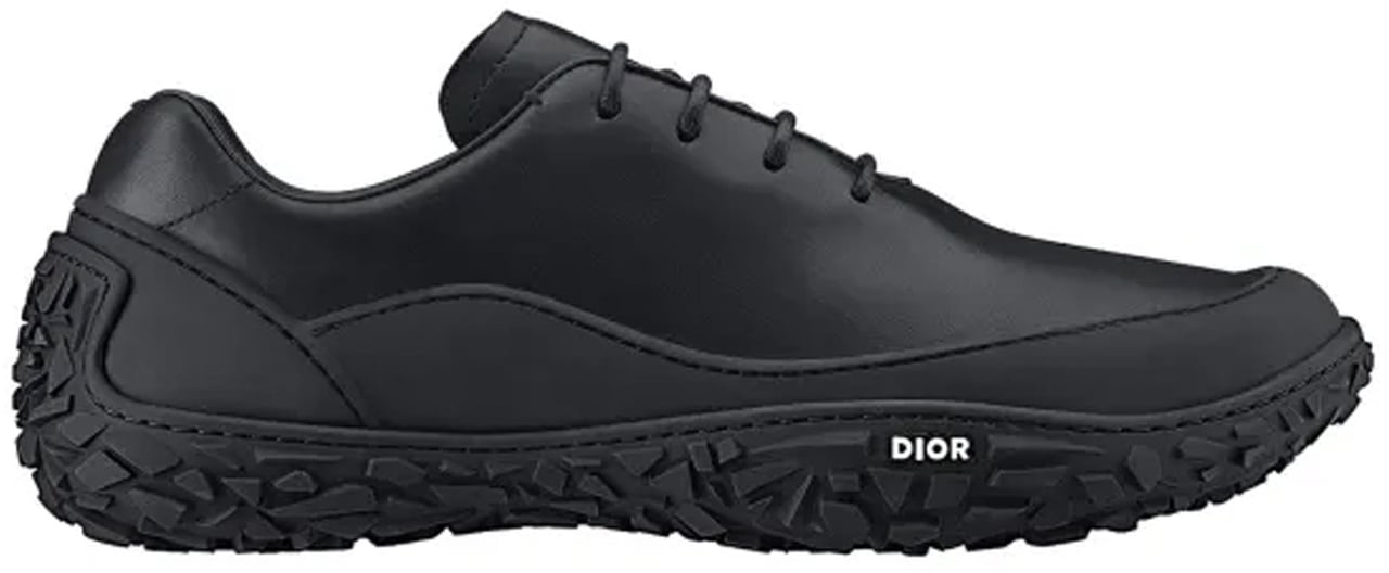 Dior Dior Leather Sneakers Zwart