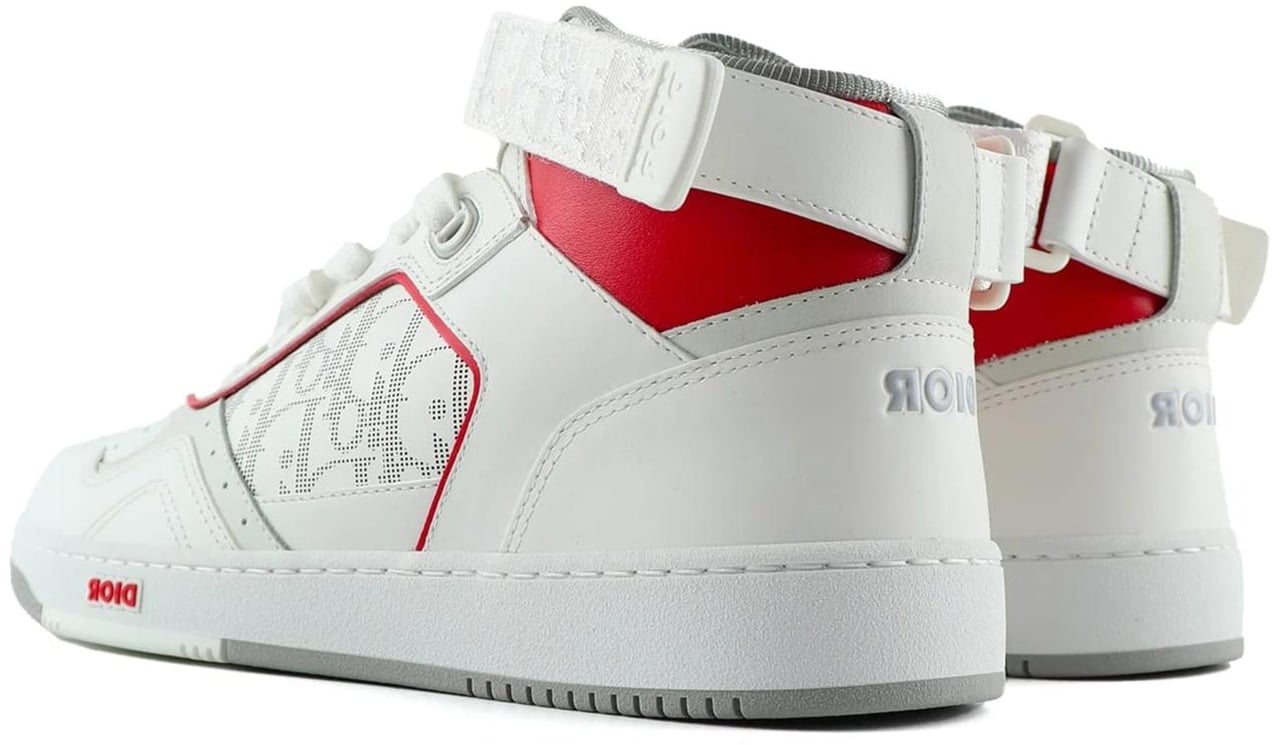 Dior Dior B27 High-Top Sneakers Wit
