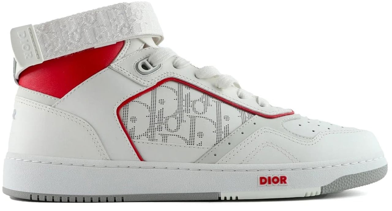 Dior Dior B27 High-Top Sneakers Wit