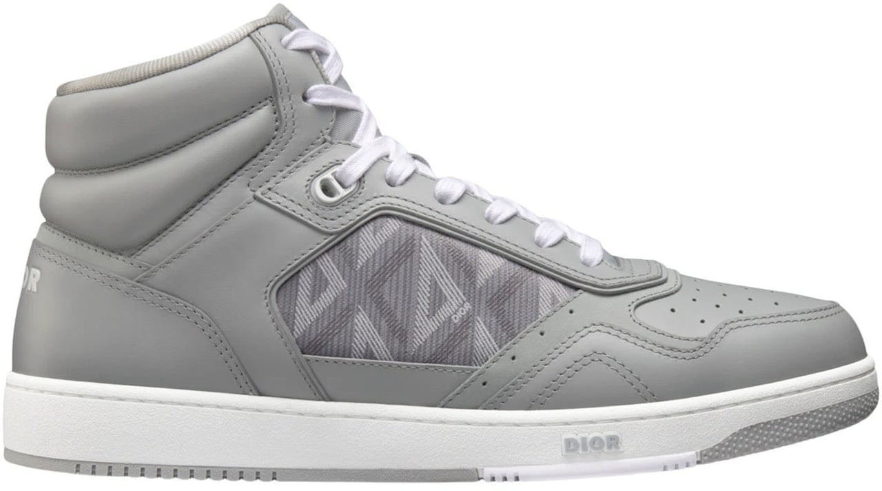 Dior Dior B27 High Diamond Sneakers Grijs