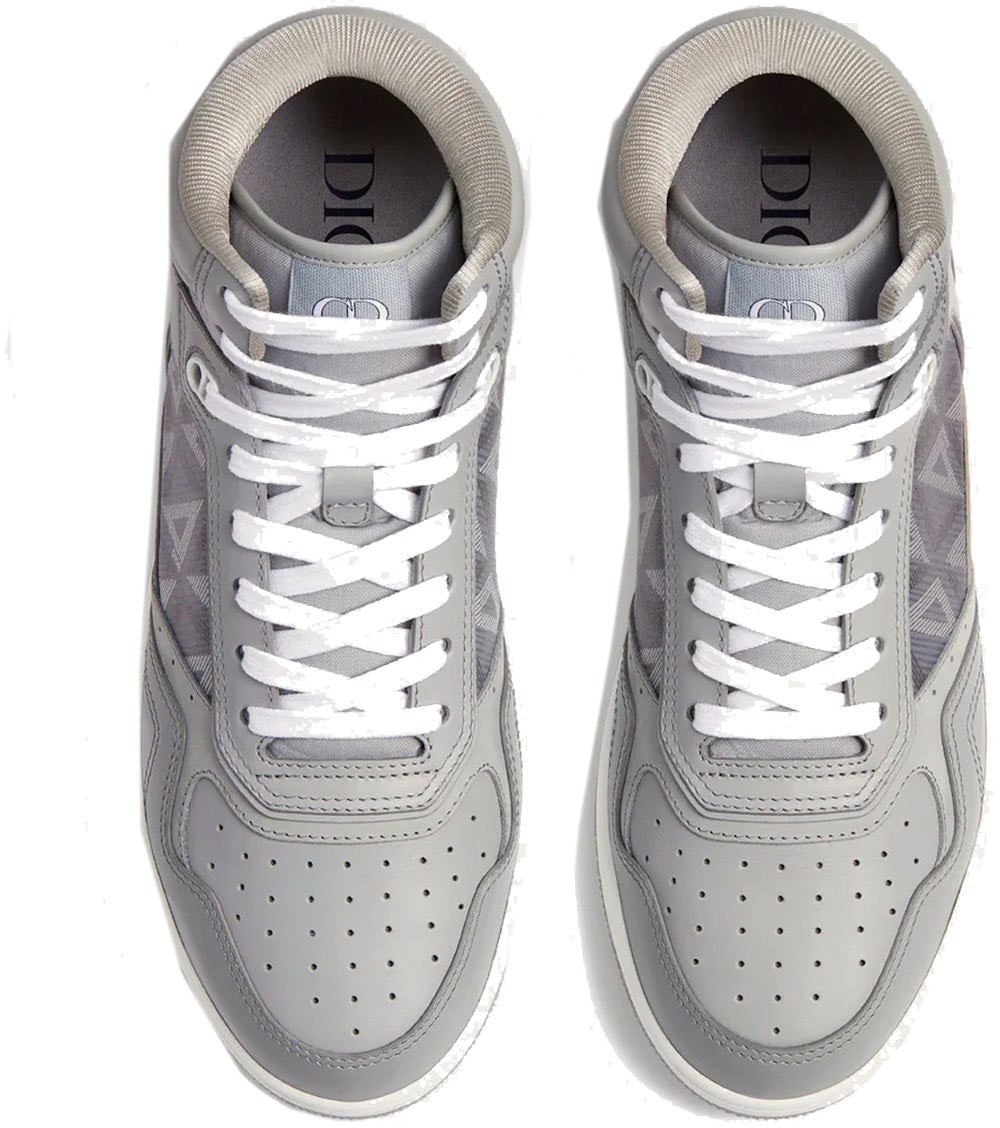 Dior Dior B27 High Diamond Sneakers Grijs