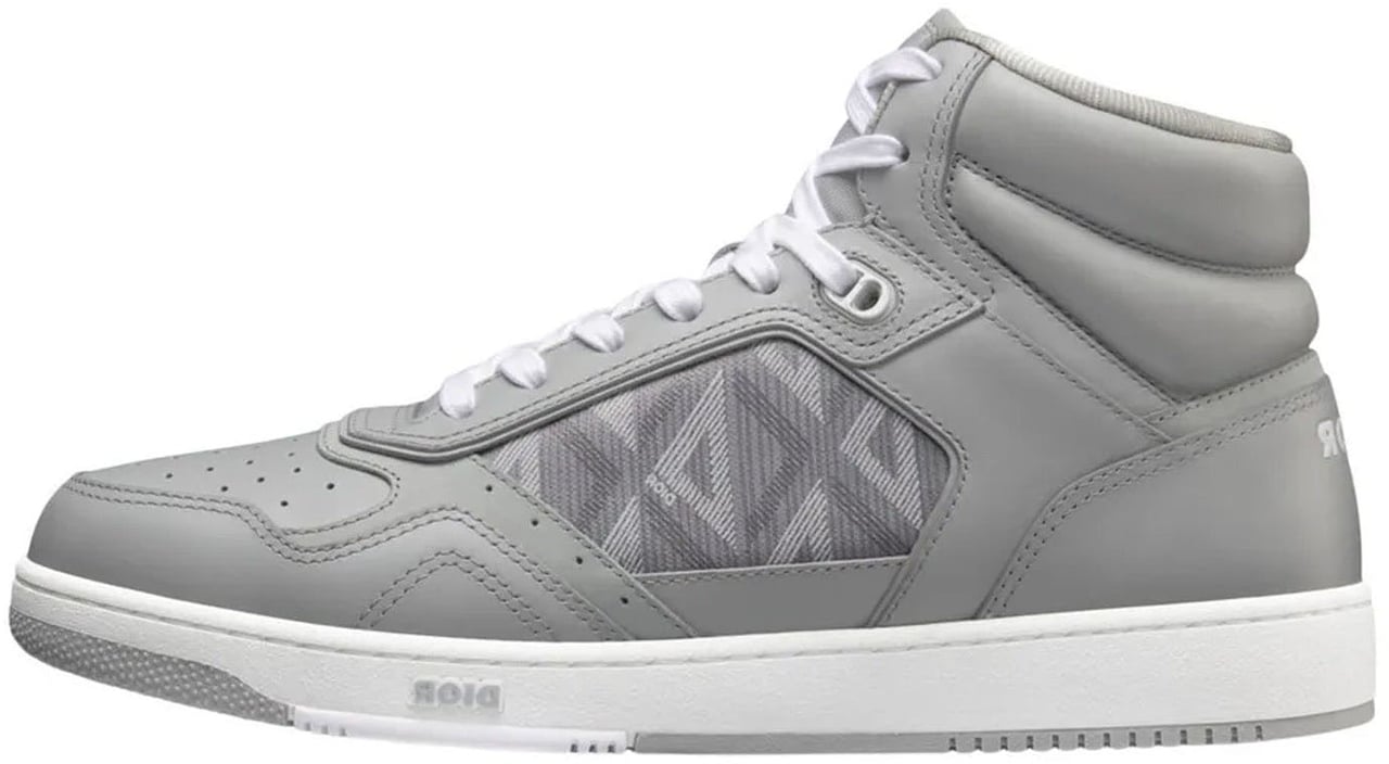 Dior Dior B27 High Diamond Sneakers Grijs