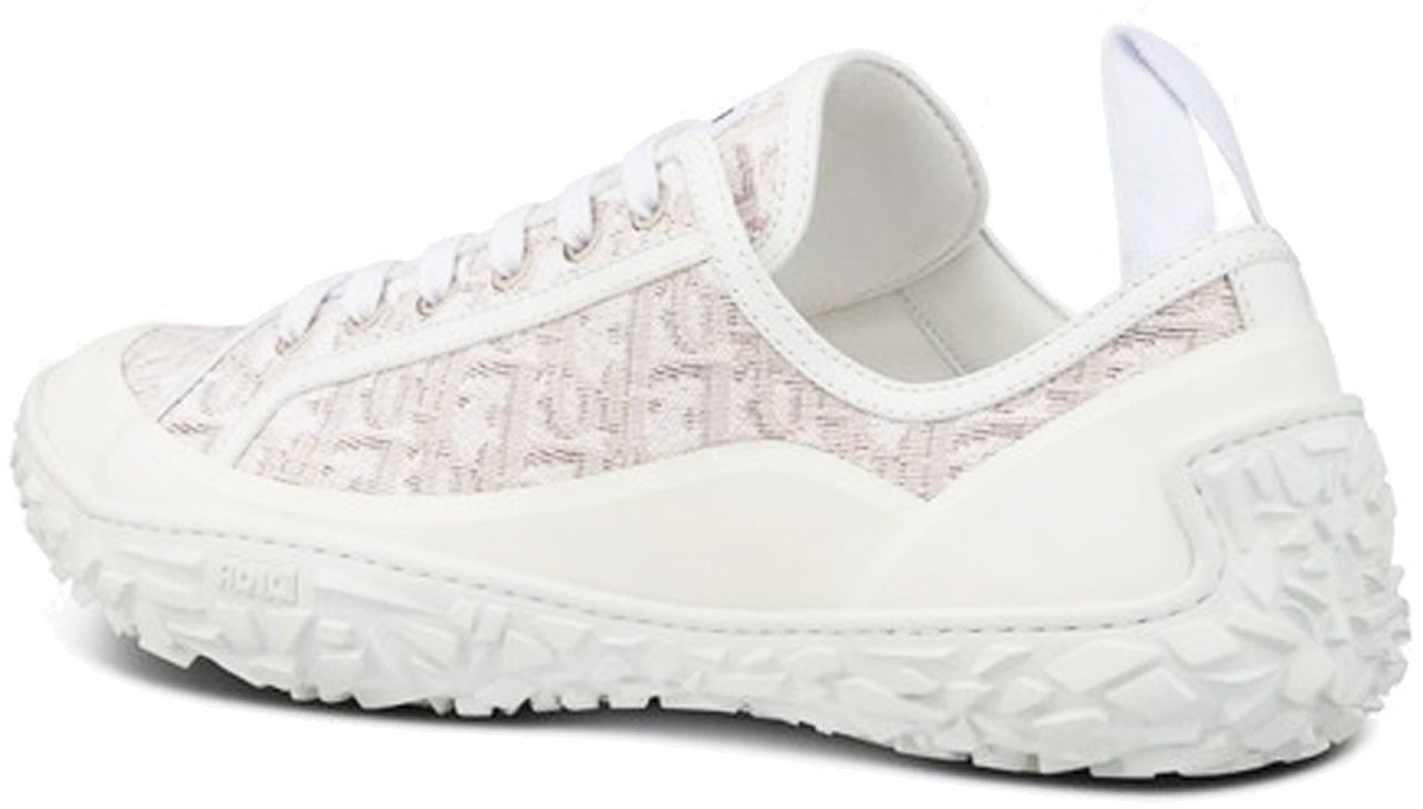 Dior Dior Low-Top Jacquard Sneakers Wit