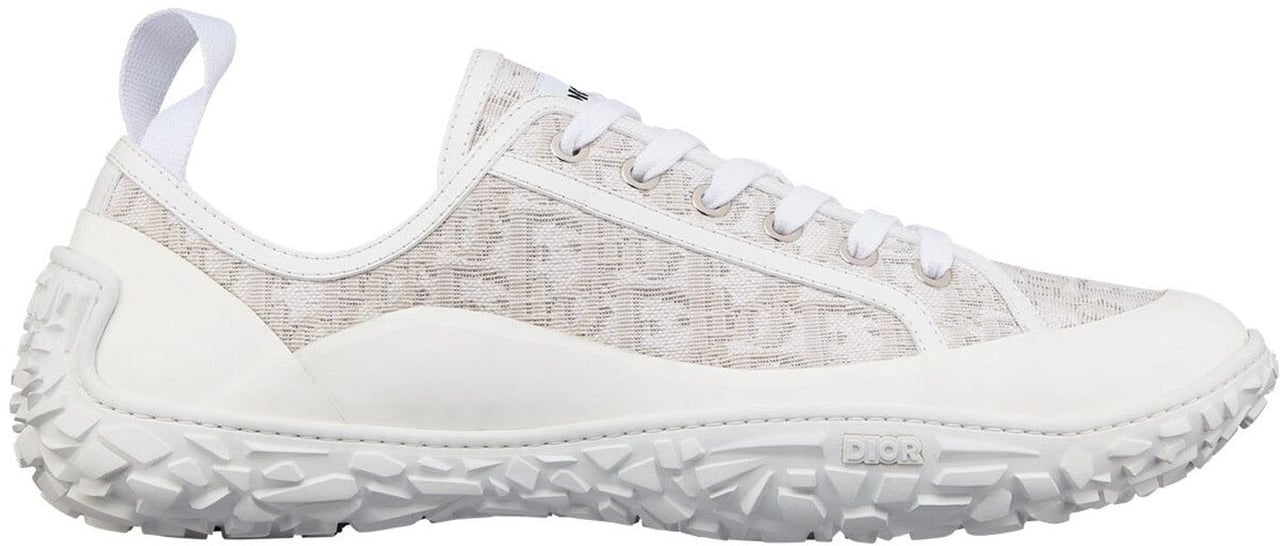 Dior Dior Low-Top Jacquard Sneakers Wit