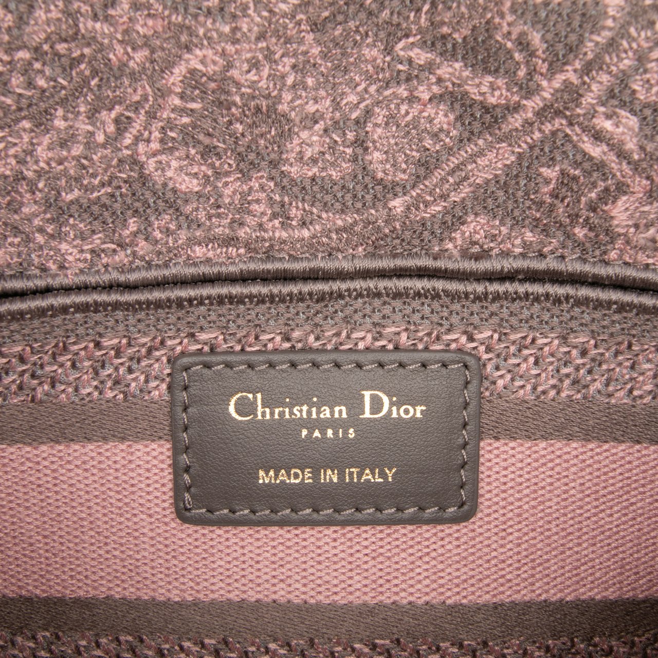 Dior Medium Canvas Embroidered Toile De Jouy Lady D Joy Satchel Roze