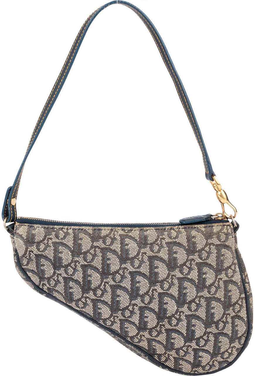 Dior Christian Dior Trotter Monogram Mini Saddle Bag Handbag Divers