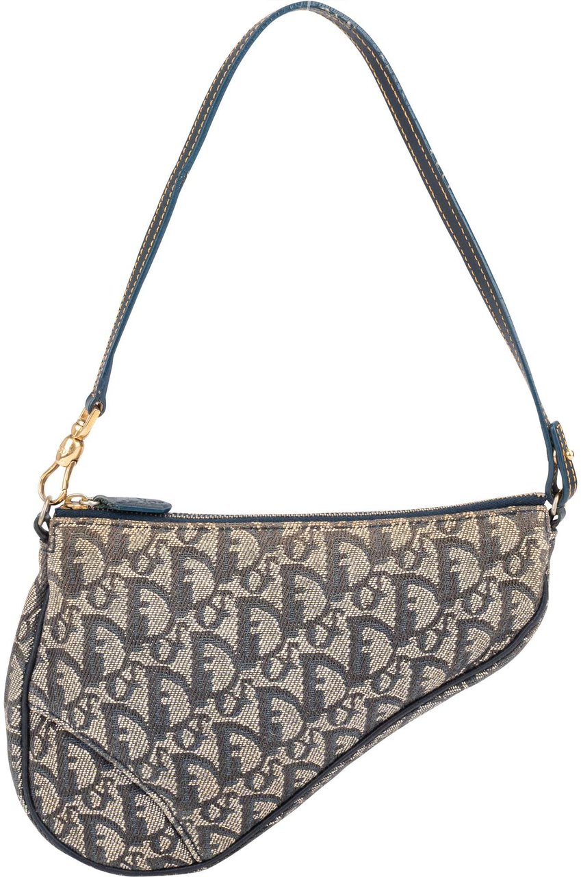 Dior Christian Dior Trotter Monogram Mini Saddle Bag Handbag Divers