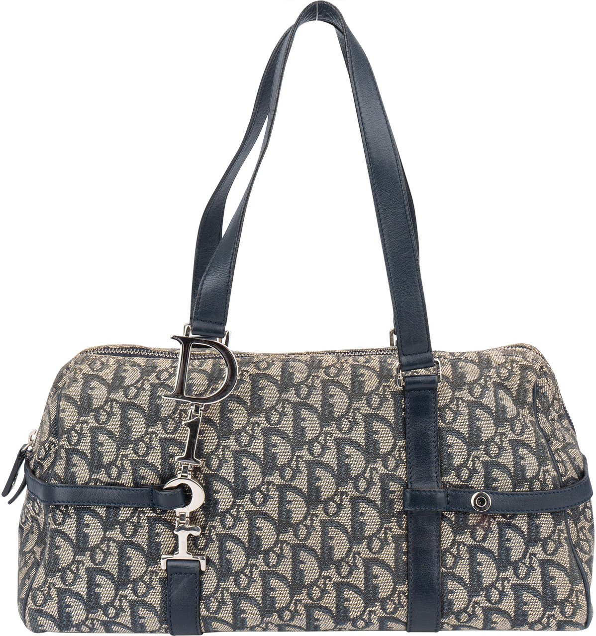 Dior Christian Dior Trotter Monogram Boston Handbag Divers