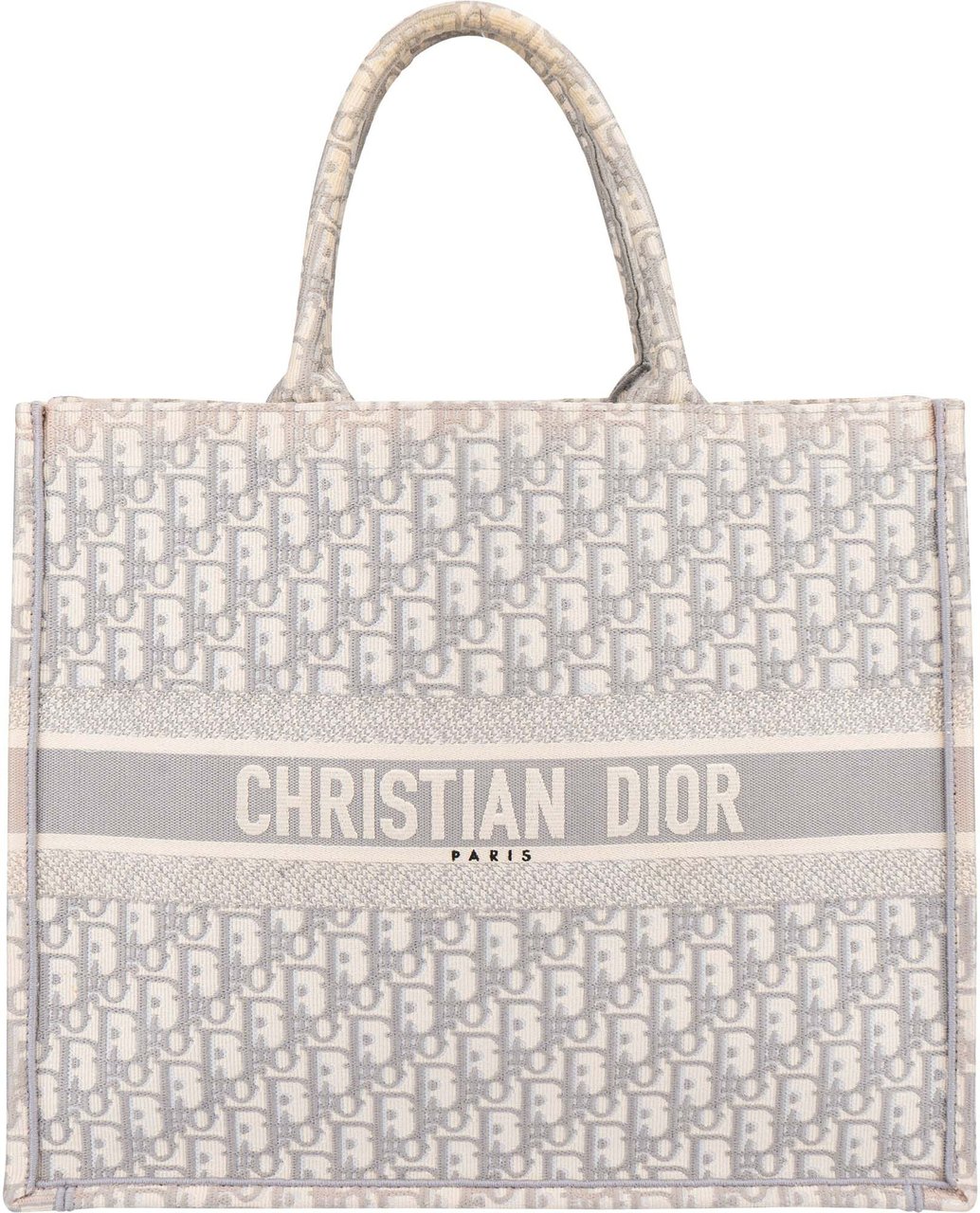Dior Christian Dior Trotter Monogram Large Book Tote Handbag Divers