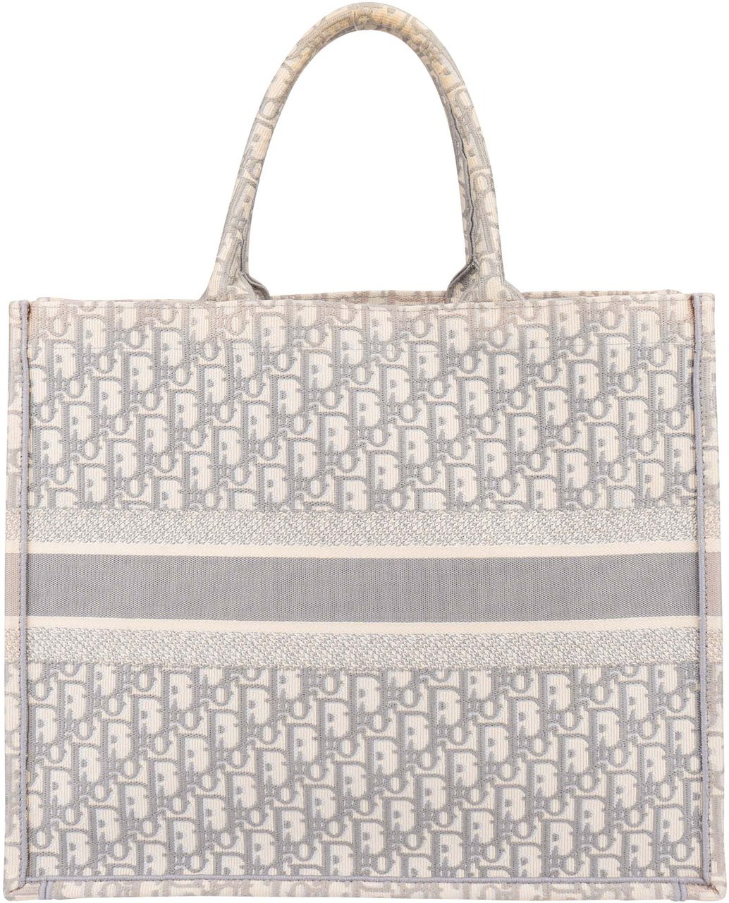 Dior Christian Dior Trotter Monogram Large Book Tote Handbag Divers