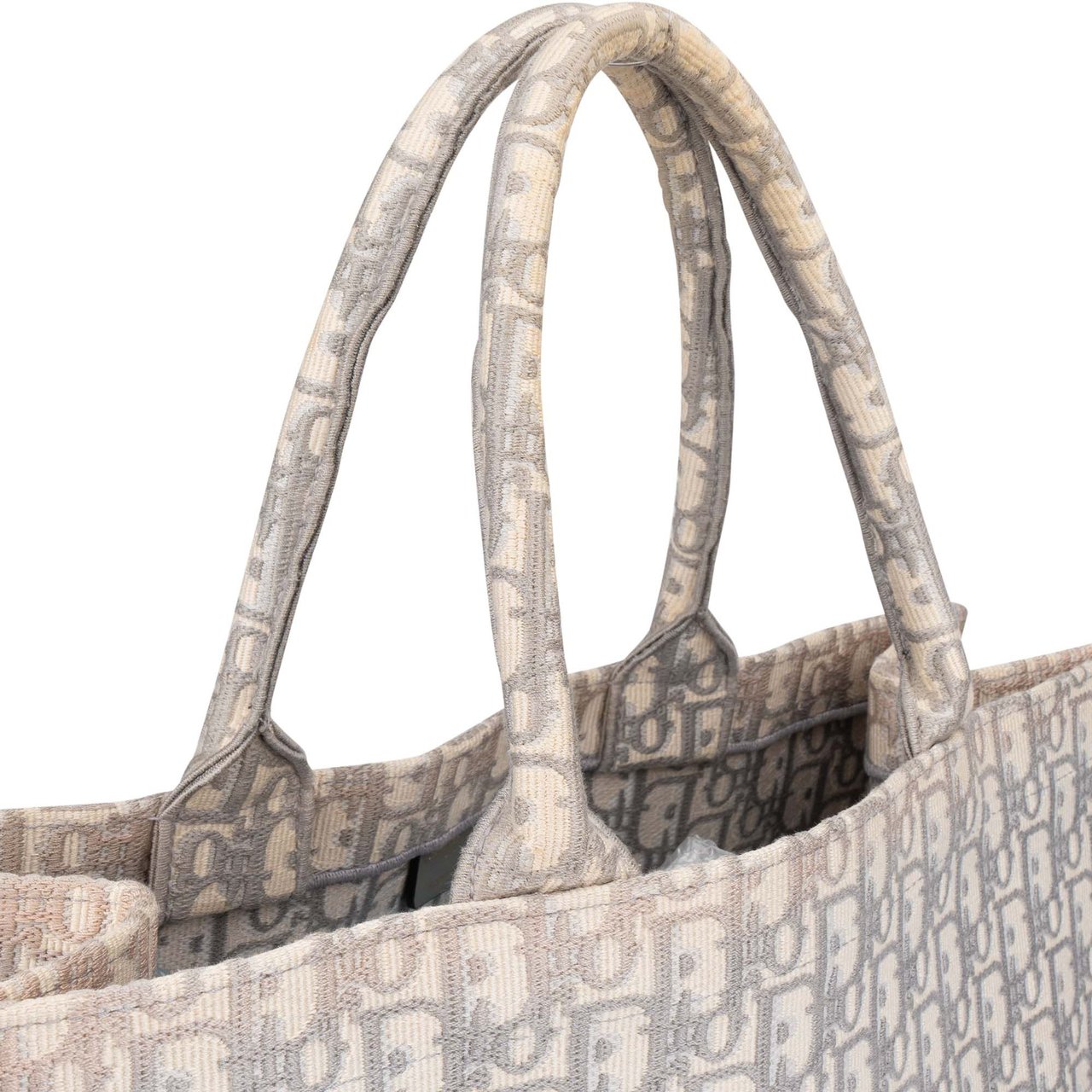 Dior Christian Dior Trotter Monogram Large Book Tote Handbag Divers