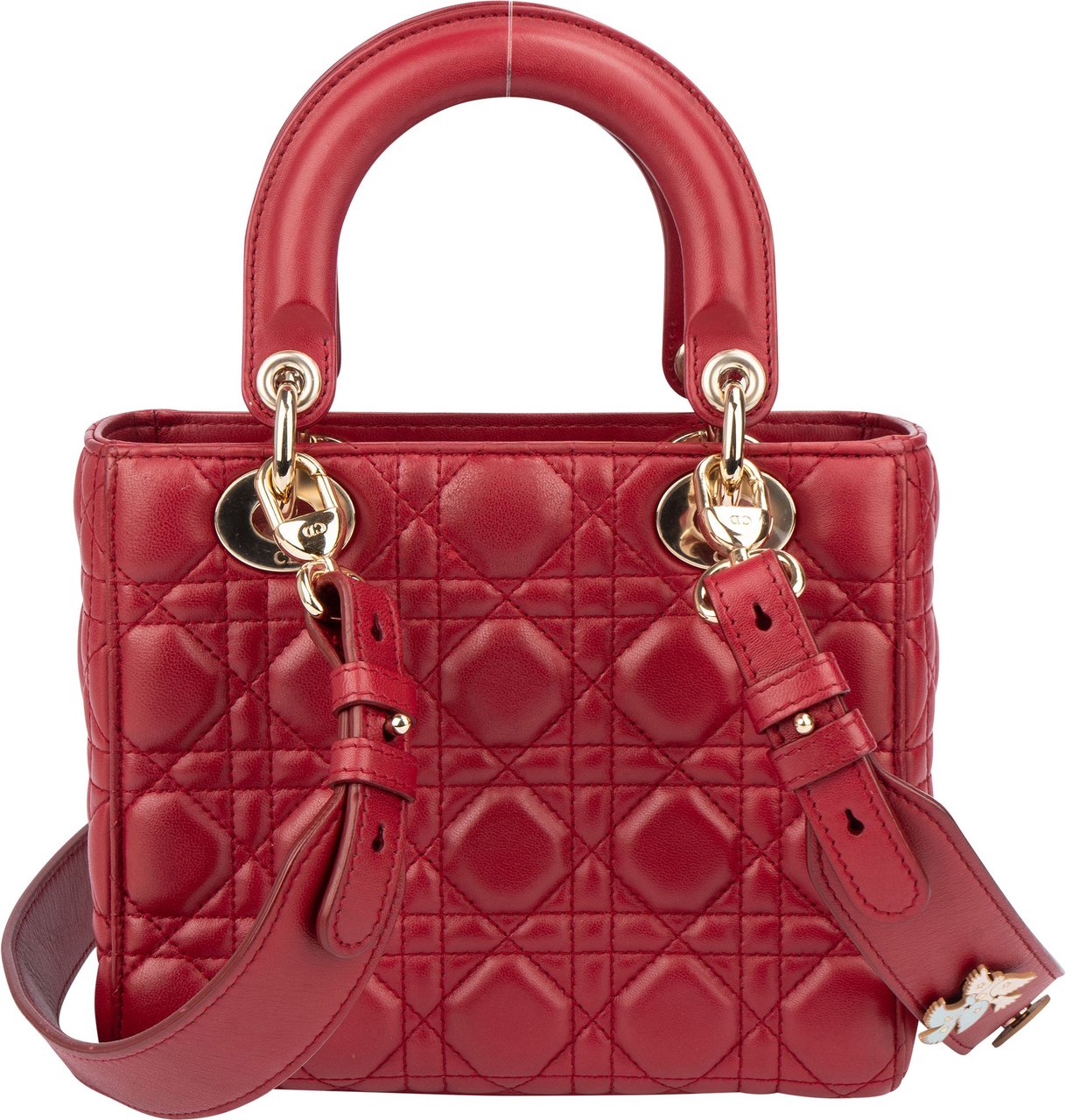 Dior Christian Dior Quilted Leather ABC Lady Dior Handbag Divers
