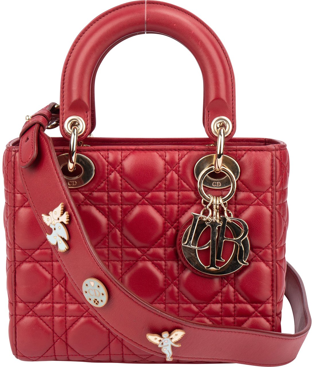 Dior Christian Dior Quilted Leather ABC Lady Dior Handbag Divers