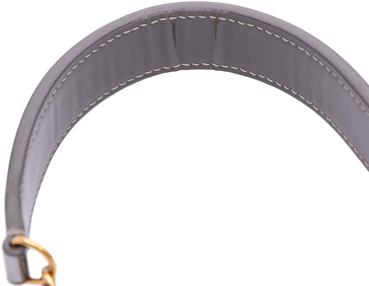 Dior Metallic Studded Calfskin Vertical Diorama Zilver