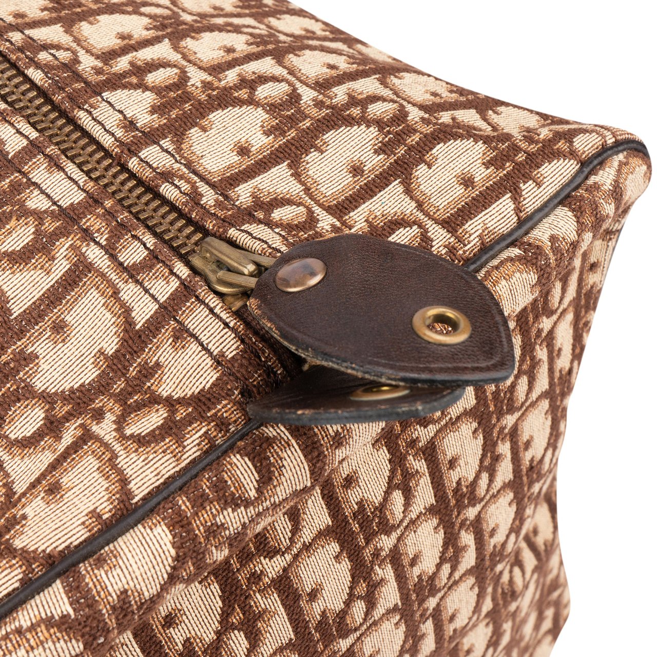 Dior Christian Dior Trotter Monogram Boston 45 Duffle Bag Bruin