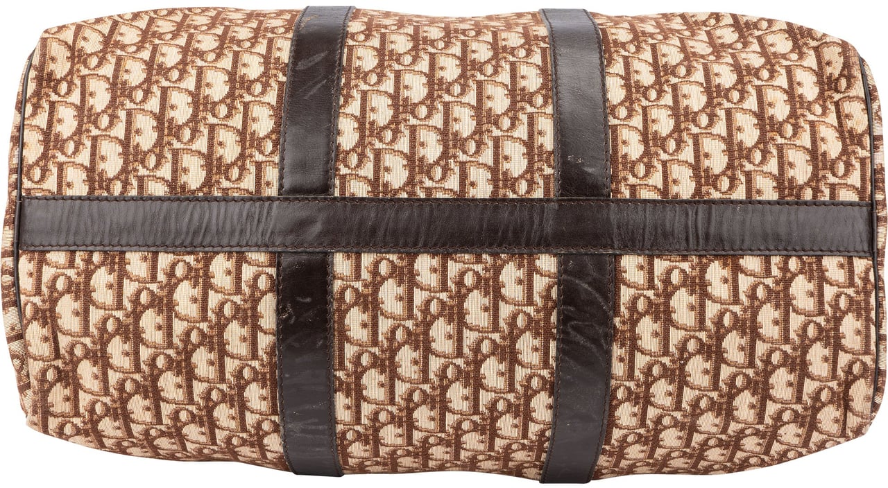 Dior Christian Dior Trotter Monogram Boston 45 Duffle Bag Bruin