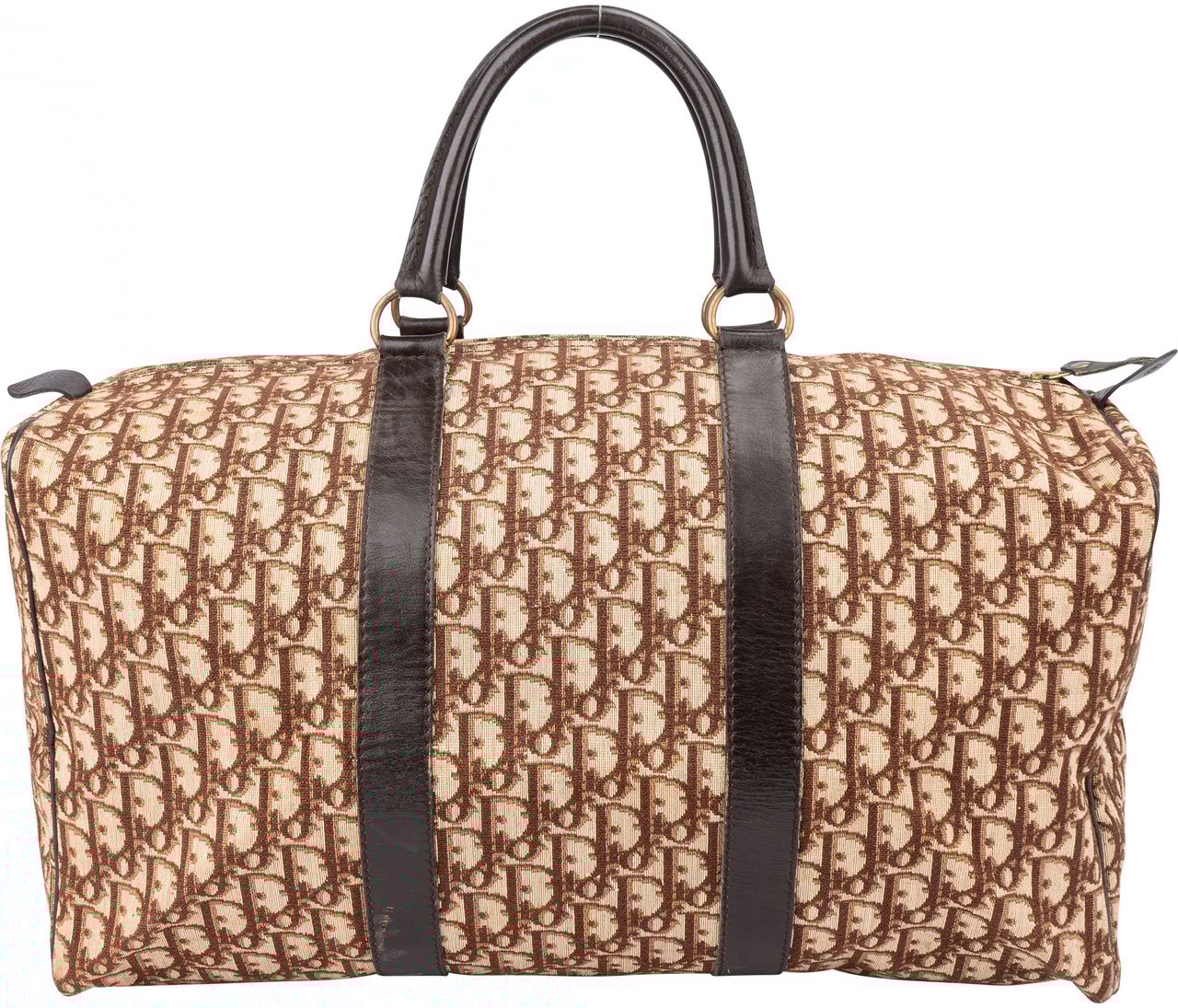 Dior Christian Dior Trotter Monogram Boston 45 Duffle Bag Bruin