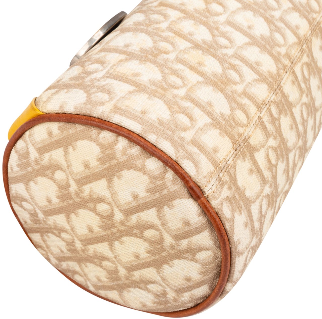 Dior Christian Dior Trotter Monogram Lovely Bowling Handbag Beige