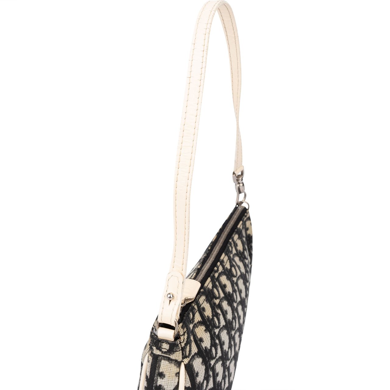 Dior Christian Dior Trotter Monogram Mini Saddle Bag Handbag Blauw